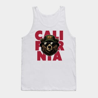 Vintage California Bear // Grunge California Lover Tank Top